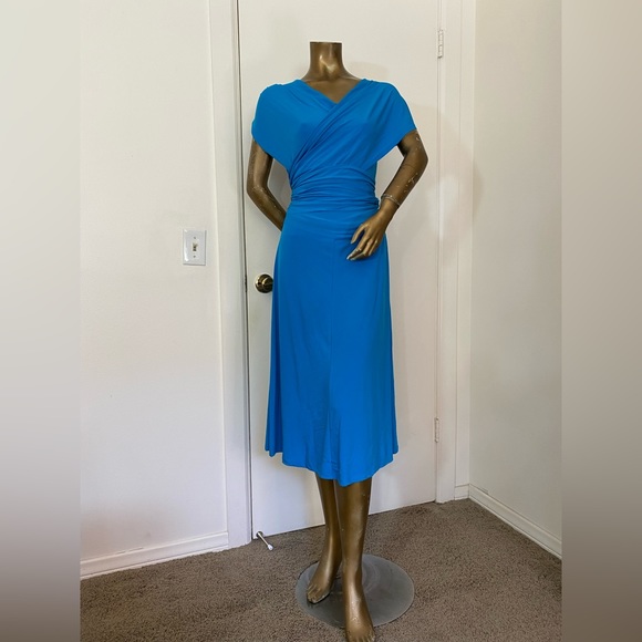 Avon Dresses & Skirts - Avon Convert Into Style Dress 💙Blue Wrap Dress 💃